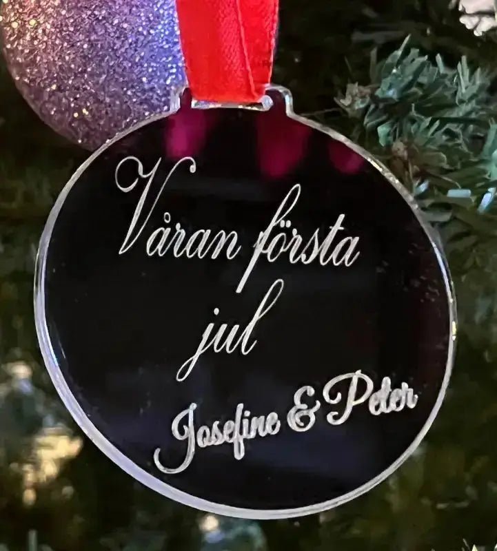 Julgranshänge | Våran första jul - ByEngwek