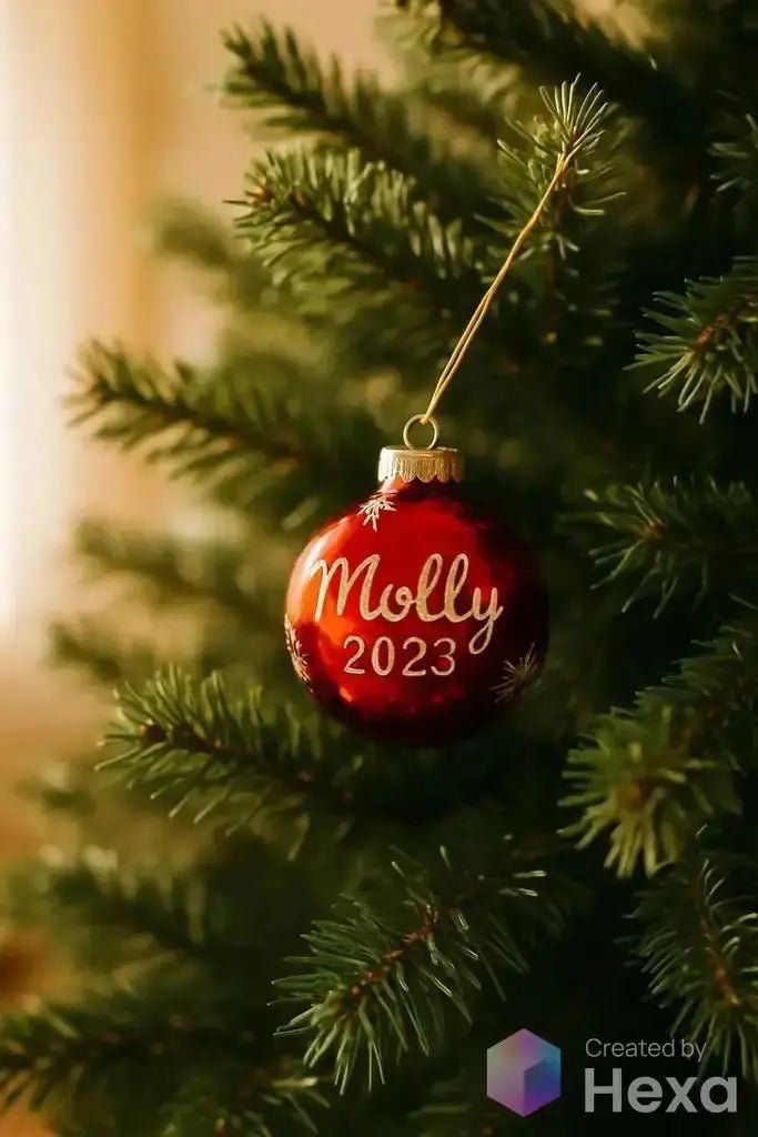 Julgranskula | Dekorera granen med egen design - Engwek.se
