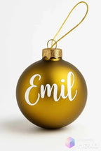 Julgranskula | Elegant och modern julkula med namn - ByEngwek