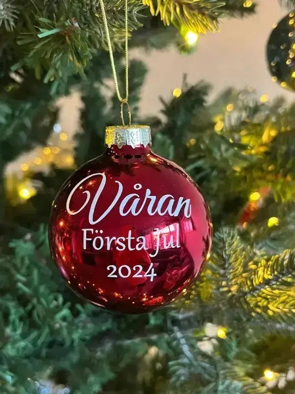 Julgranskula | Minns eran första jul tillsammans - Engwek.se