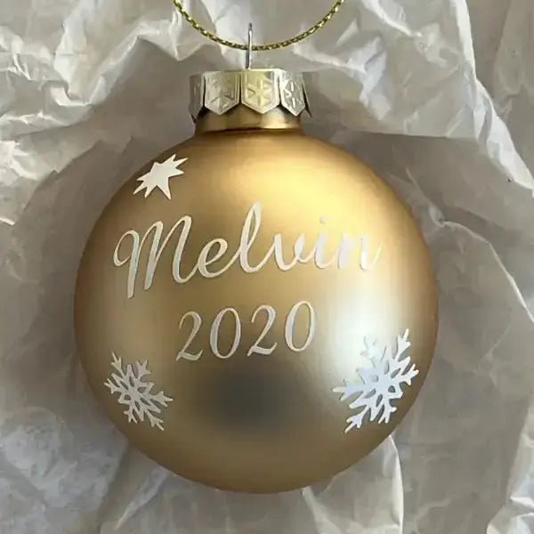 Julgranskula | Personlig julgåva med namn och årtal - Express - presenter