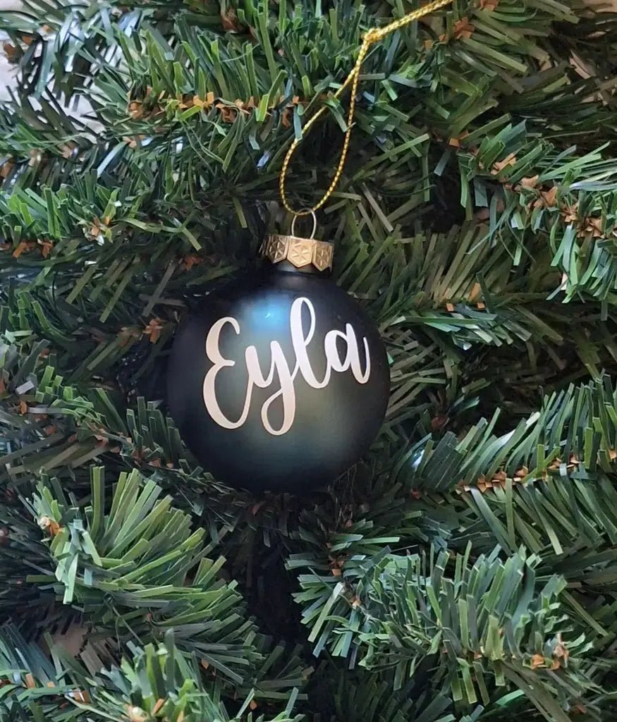 Julgranskula | Stämningsfull dekoration med namn - ByEngwek