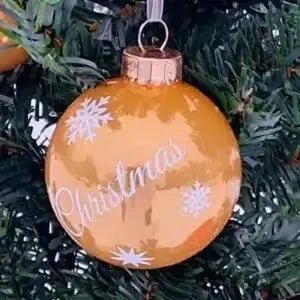 Julgranskula | Stilren och personlig julgranskula med egen text - Express - presenter