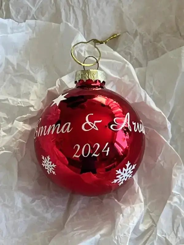 Julgranskula | Vacker julkula för vänskap o kärlek - Express - presenter