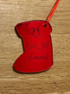 Julhänge | Julstrumpa med eget namn - ByEngwek