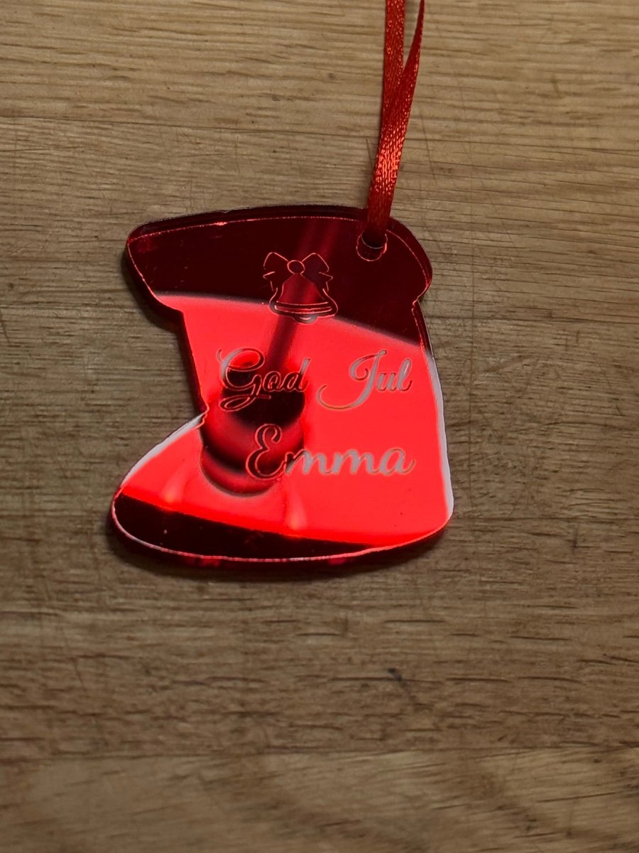 Julhänge | Julstrumpa med eget namn - Express - presenter