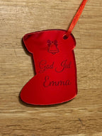 Julhänge | Julstrumpa med eget namn - Express - presenter