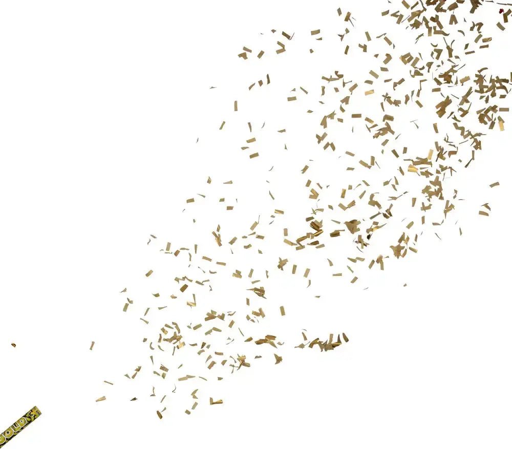 Konfettikanon GULD 60 cm - Express - presenter