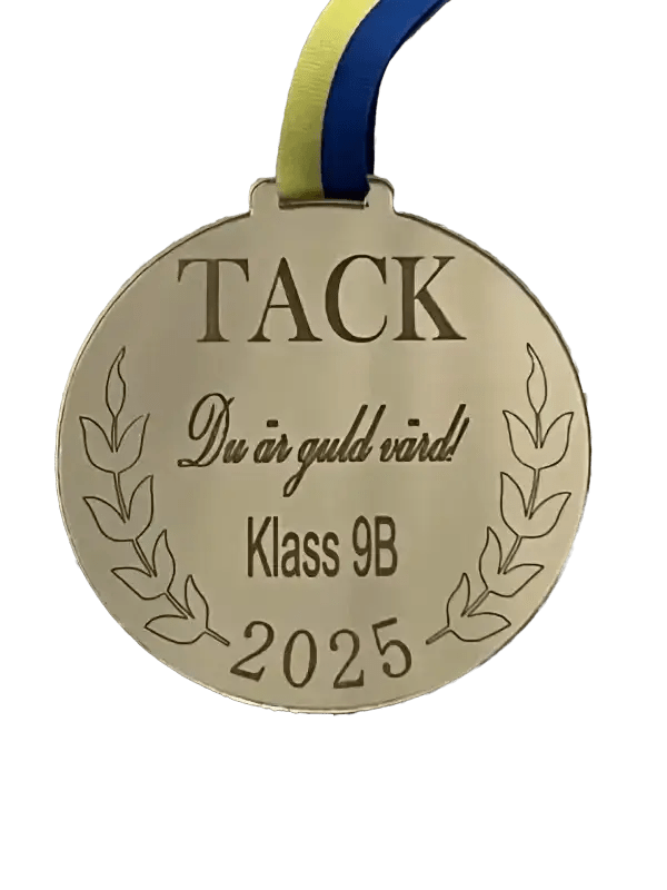 Lärarens medalj | TACK - ByEngwek