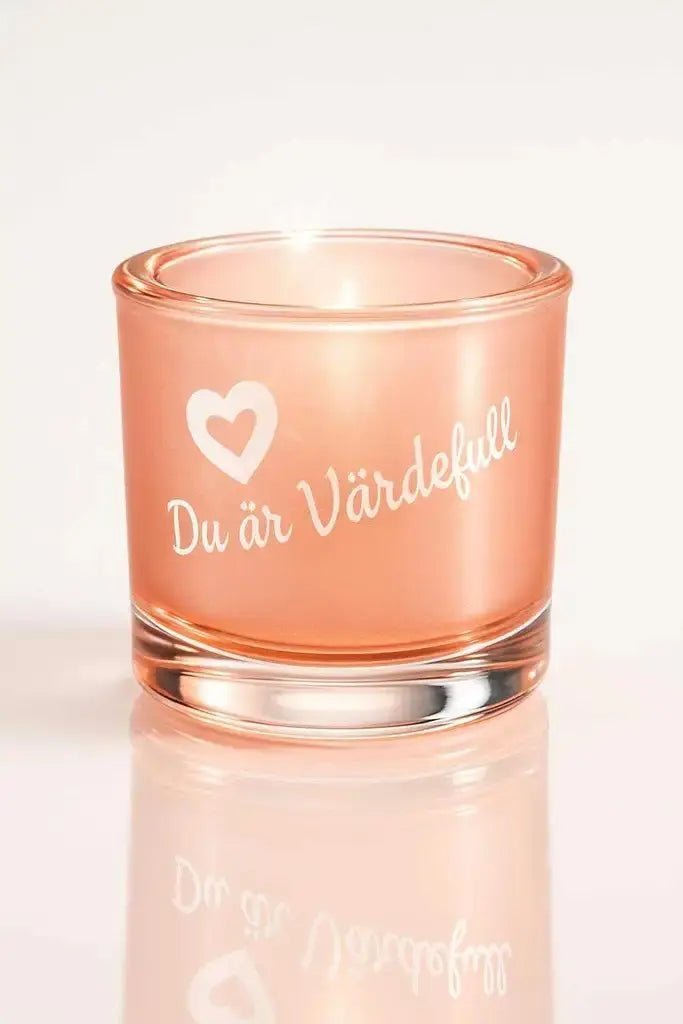 Ljuslykta | Du är Värdefull - ByEngwek