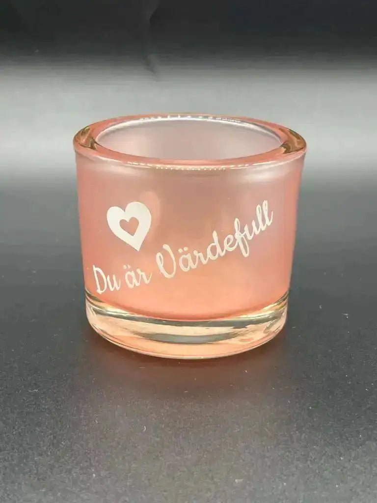 Ljuslykta | Du är Värdefull - Express - presenter