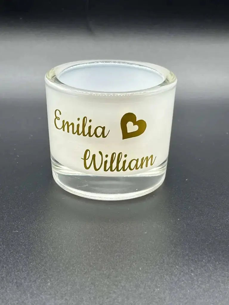 Ljuslykta | med namn och hjärta - Express - presenter