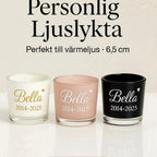 Ljuslykta | Minneslykta namn & Årtal - ByEngwek
