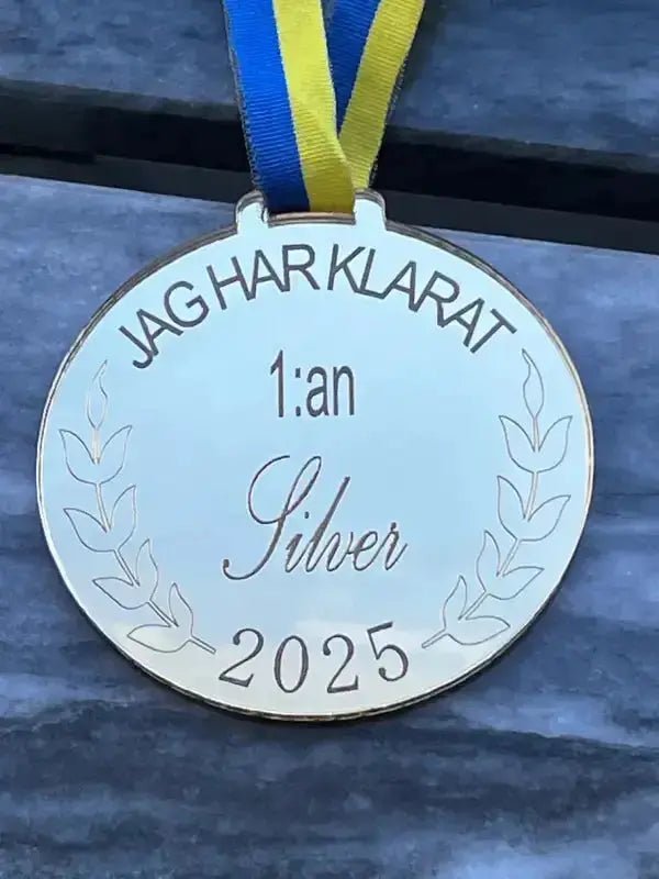 Avslutningspresent jag har klarat. Medalj | 1:an - ByEngwek