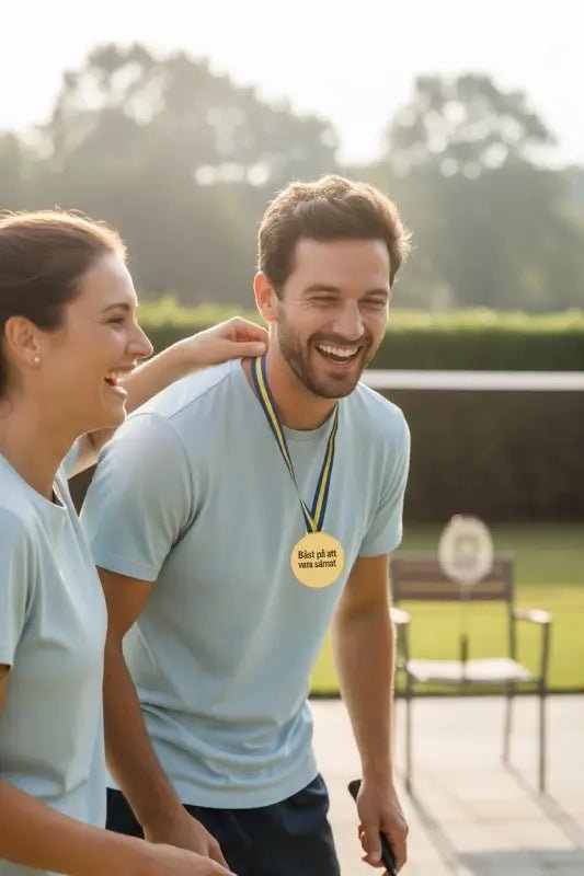 Rolig present | Medalj Bäst på att vara sämst - ByEngwek