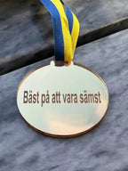 Rolig present | Medalj Bäst på att vara sämst - ByEngwek