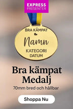 Medalj | Bra kämpat - Engwek.se
