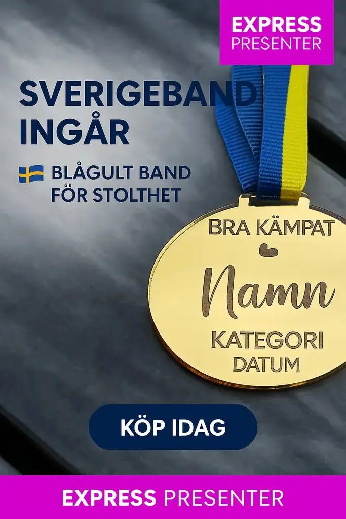 Medalj | Bra kämpat - Engwek.se
