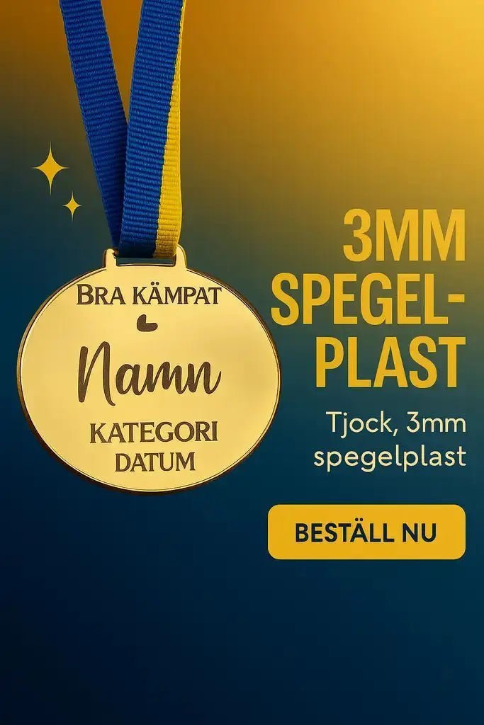 Medalj | Bra kämpat - Engwek.se
