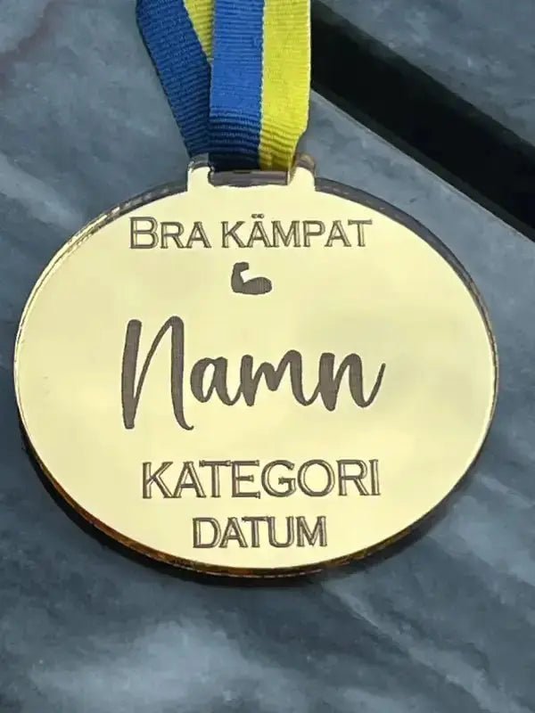 Medalj | Bra kämpat - Engwek.se