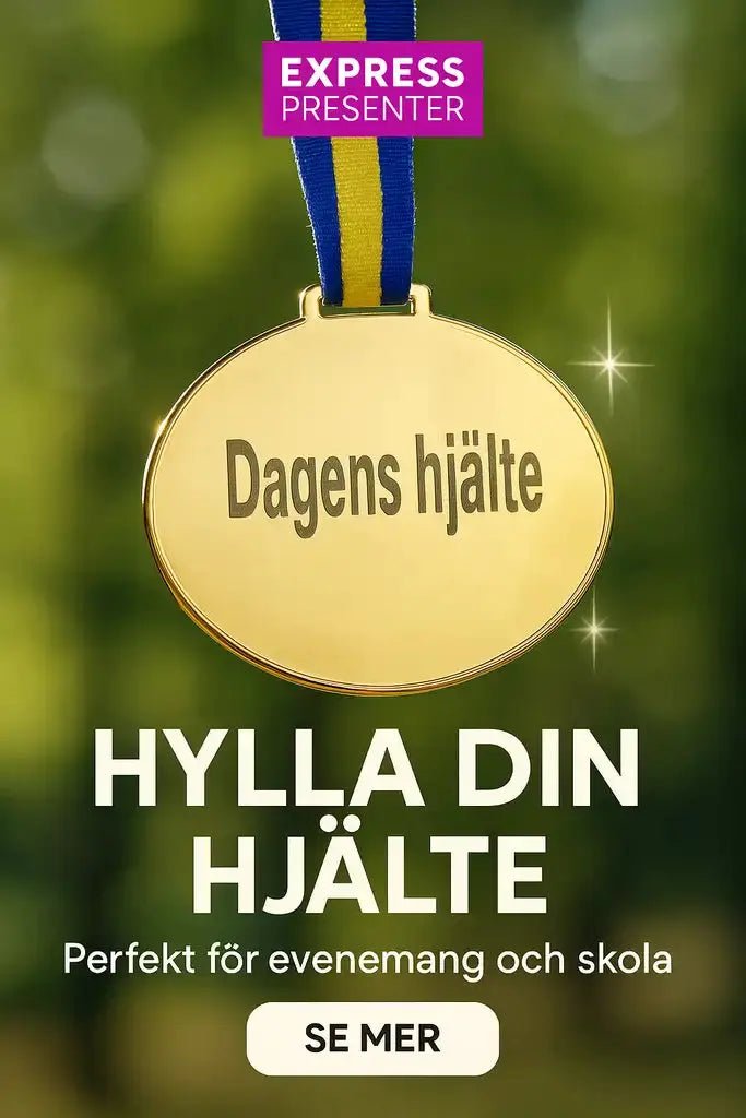 Medalj | Dagens hjälte - Express - presenter