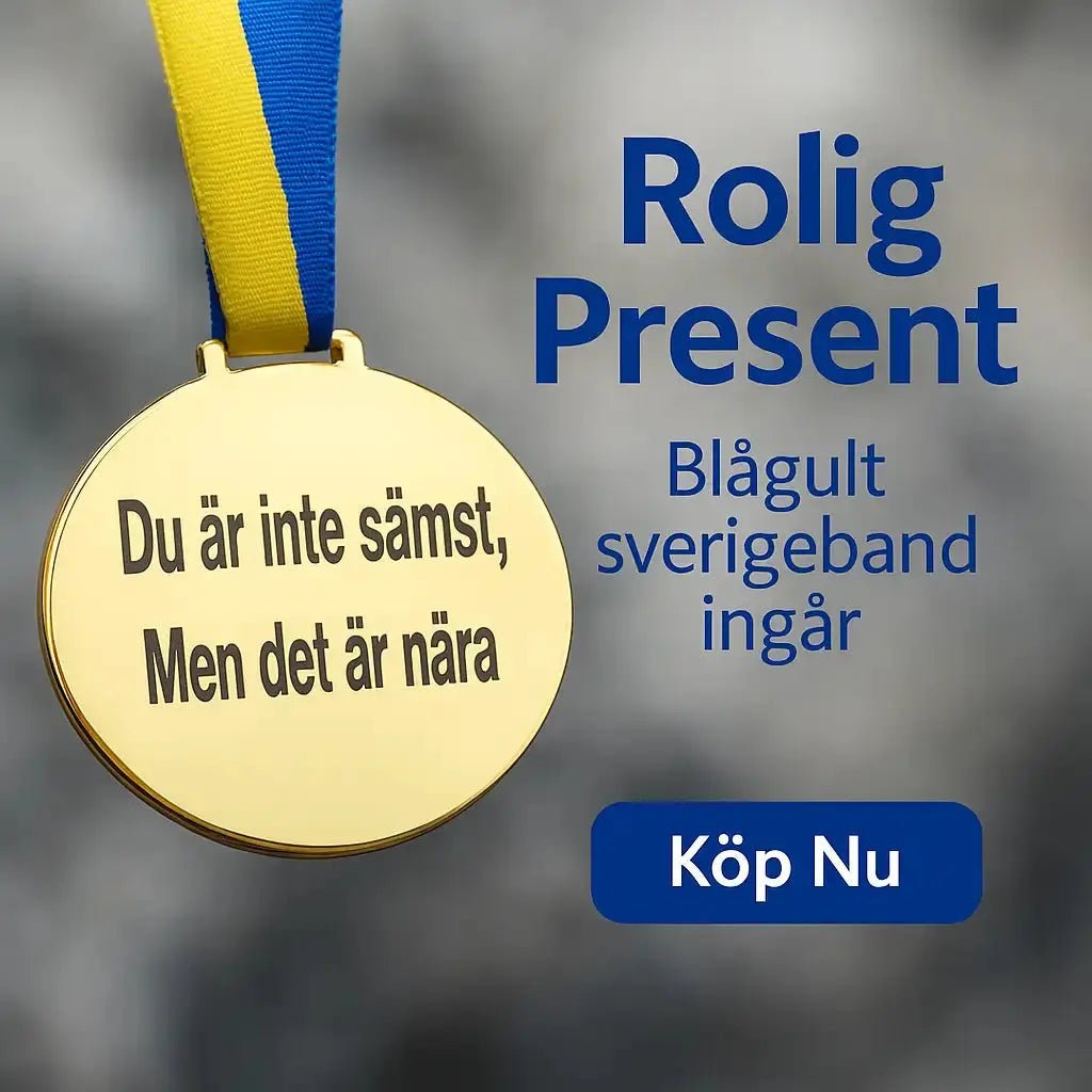Medalj | Du är inte sämst - Express - presenter