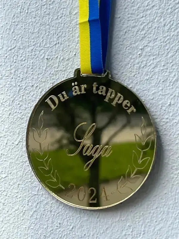 Medalj | Du är tapper - ByEngwek