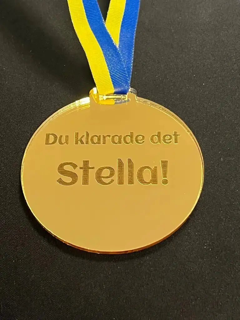 Medalj | Du klarade det - Engwek.se