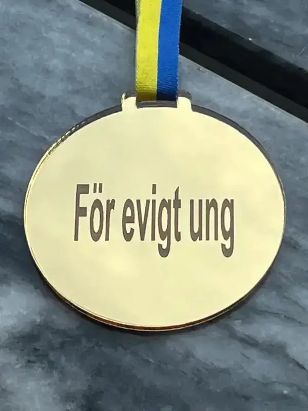 Medalj | För evigt ung - Express - presenter