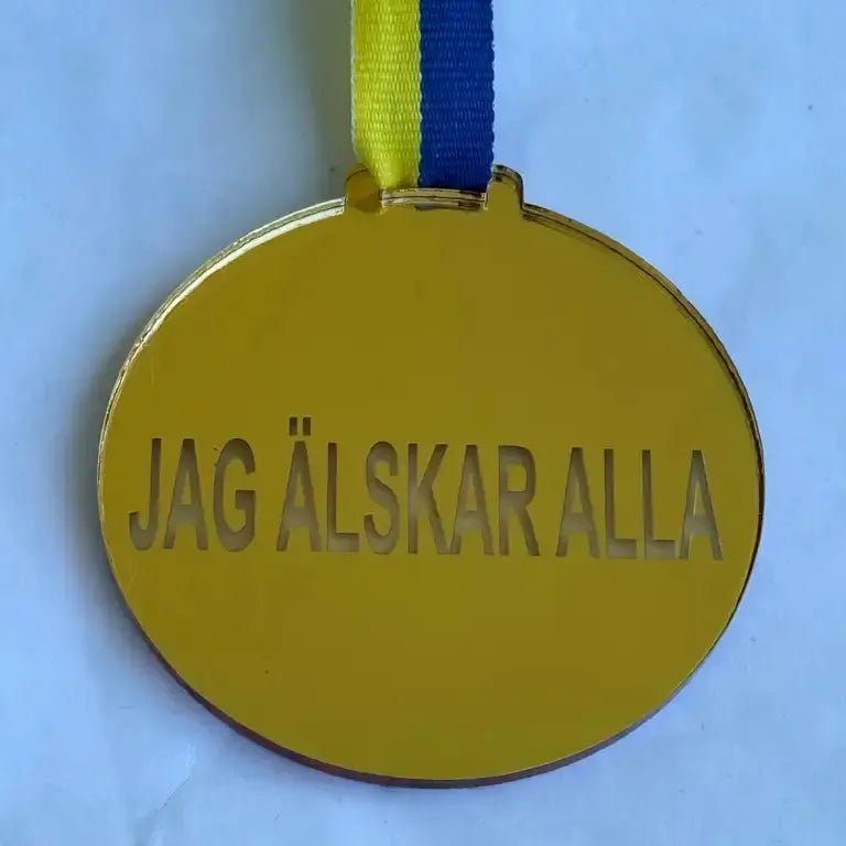 Medalj - Jag älskar alla - Express - presenter