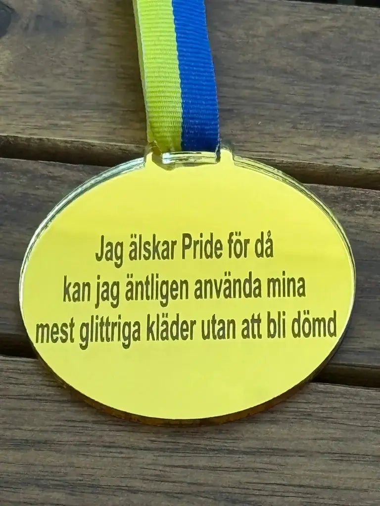 Medalj - Jag älskar pride - Express - presenter
