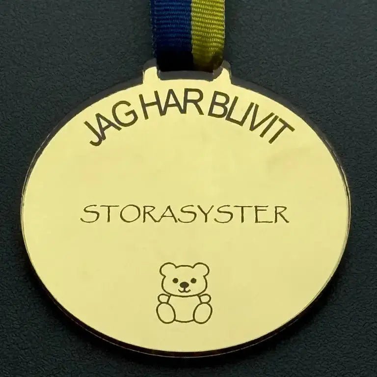 Medalj | Jag har blivit storasyster - Express - presenter