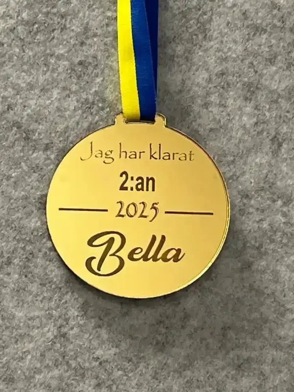 Medalj | Jag har klarat 2:an - Engwek.se