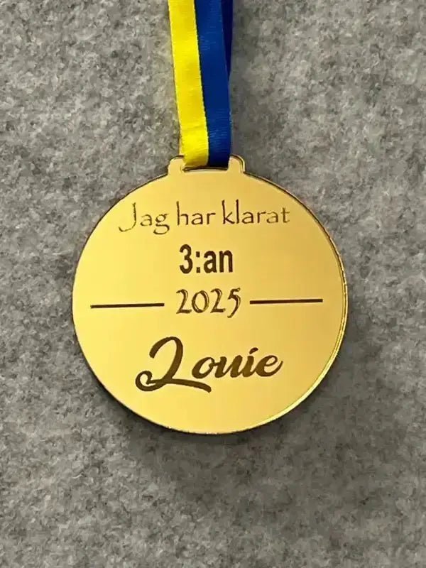 Medalj | jag har klarat 3:an - ByEngwek