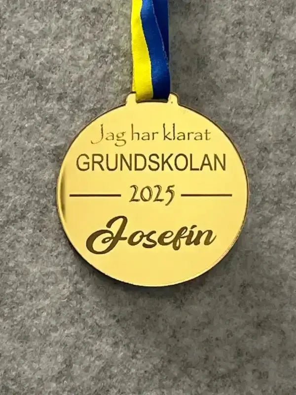 Medalj | Jag har klarat GRUNDSKOLAN - ByEngwek