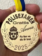 Medalj | Polisexamen - ByEngwek