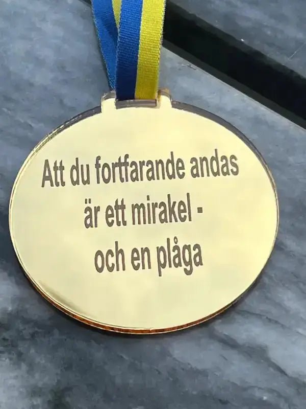 Medalj | Rolig - Express - presenter