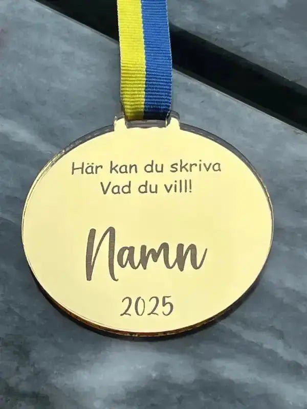 Medalj | Skriv vad du vill - Engwek.se