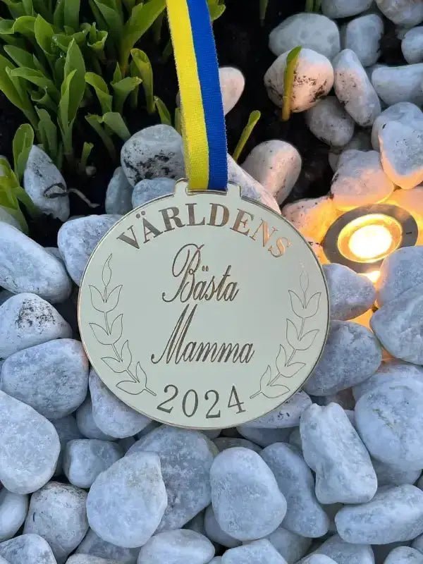 Medalj | Världens bästa mamma - ByEngwek