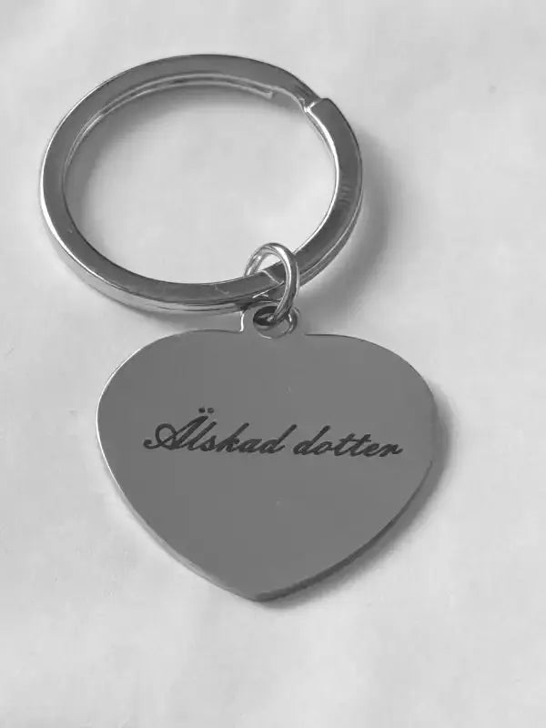 Nyckelring | Älskad dotter - ByEngwek