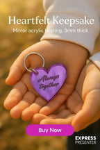 Nyckelring - Always together (Rosa) - Express - presenter