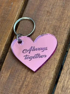 Nyckelring - Always together (Rosa) - ByEngwek
