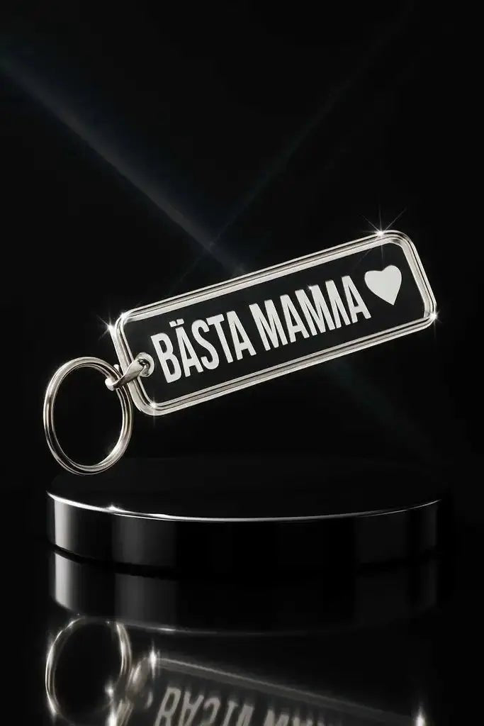 Nyckelring | Bästa mamma - ByEngwek.se