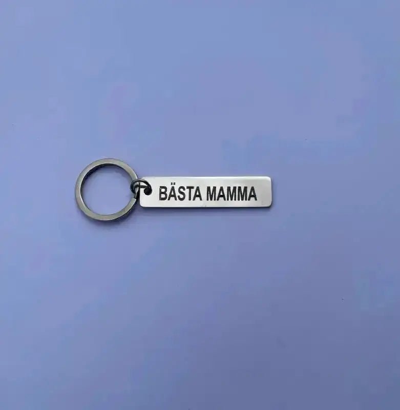 Nyckelring | Bästa mamma - Engwek.se