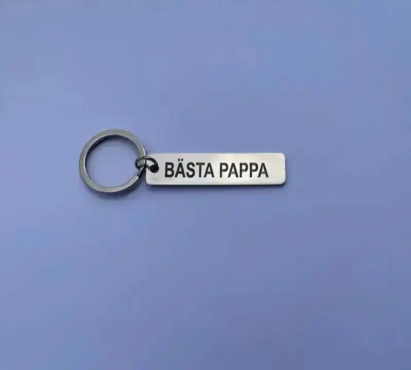 Nyckelring | Bästa pappa - ByEngwek