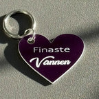 Nyckelring | Finaste vännen (lila) - Express - presenter