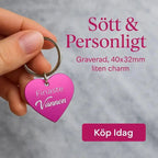 Nyckelring | Finaste vännen (rosa) - Express - presenter