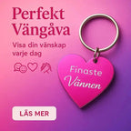 Nyckelring | Finaste vännen (rosa) - ByEngwek
