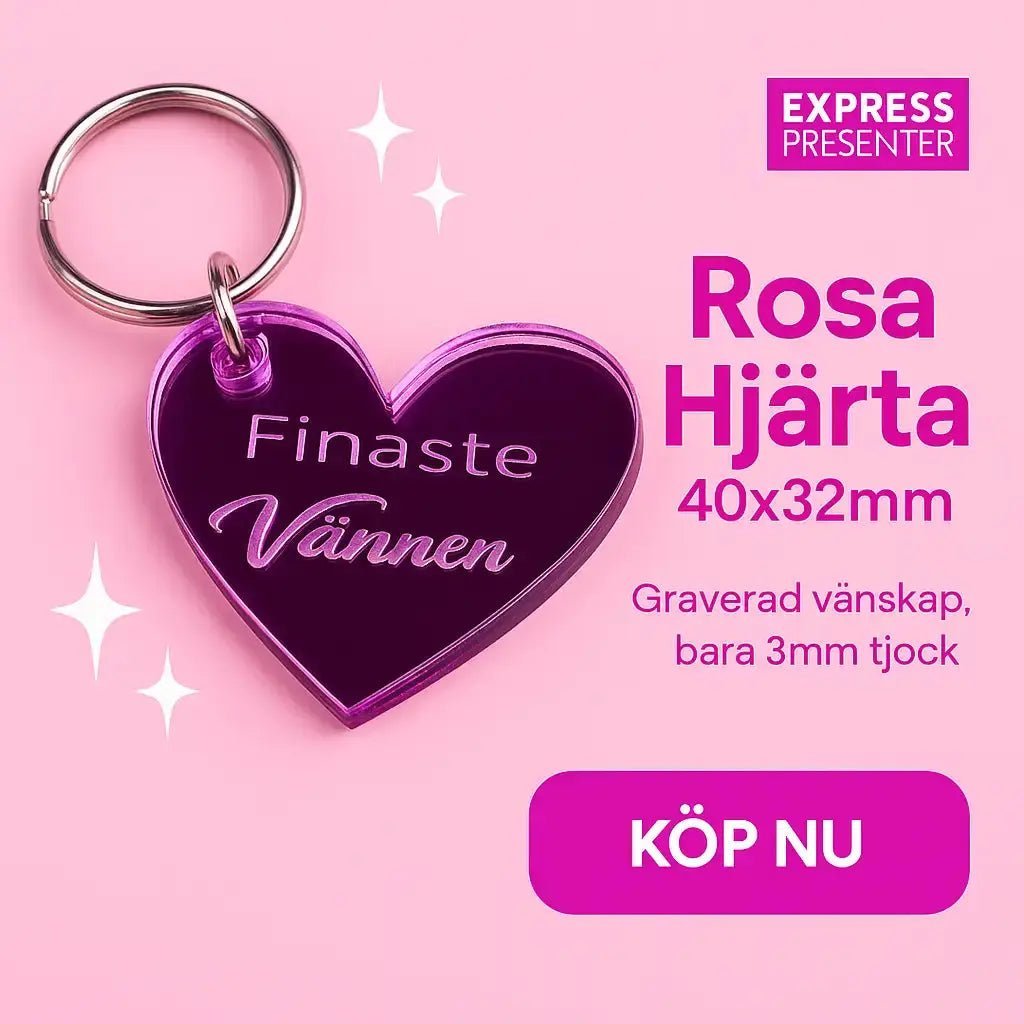Nyckelring | Finaste vännen Rosa - ByEngwek