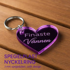 Nyckelring | Finaste vännen Rosa - ByEngwek